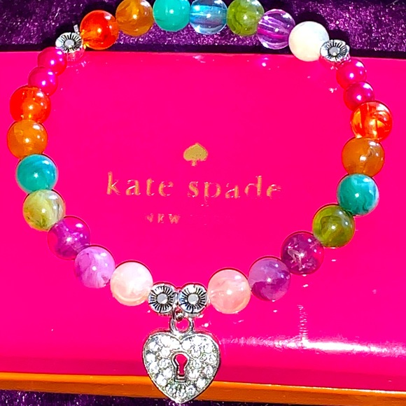 🧿2/$15🧿 NIB/NWT One Sz Love Chakra Beaded Stretch Bracelet - Picture 15 of 15